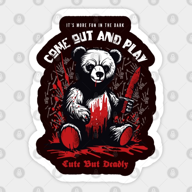Come Out and Play Sticker by artslaves